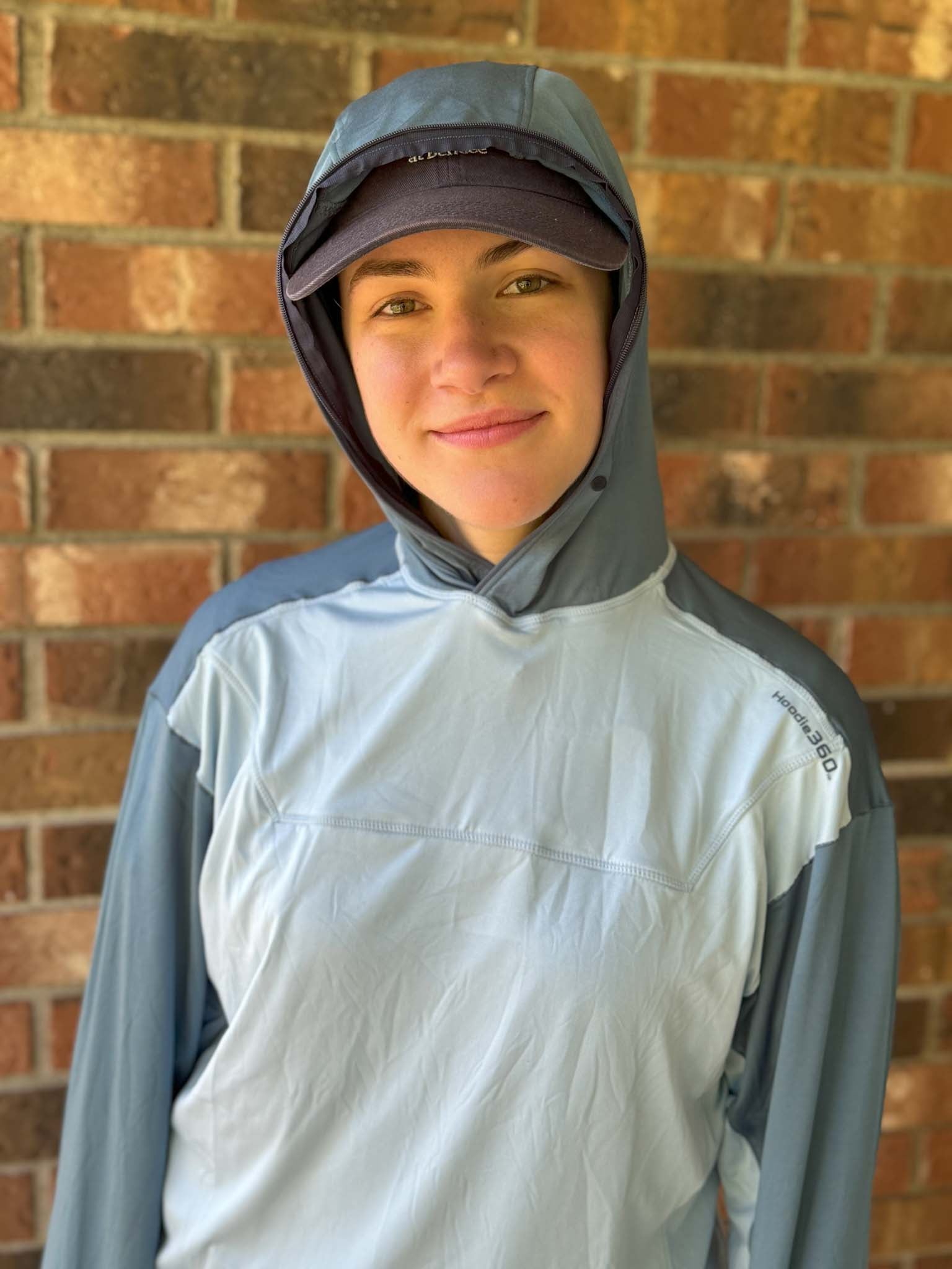 Hoodie360 with screen in chest pocket