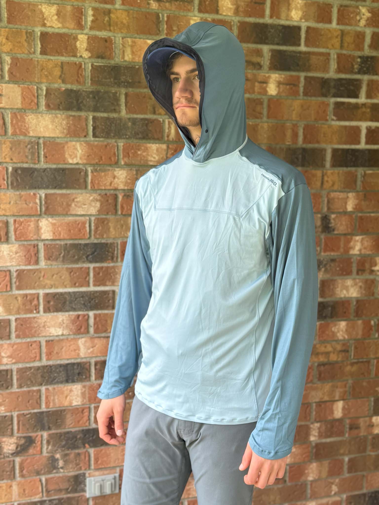 Hoodie 360 with deployed screen